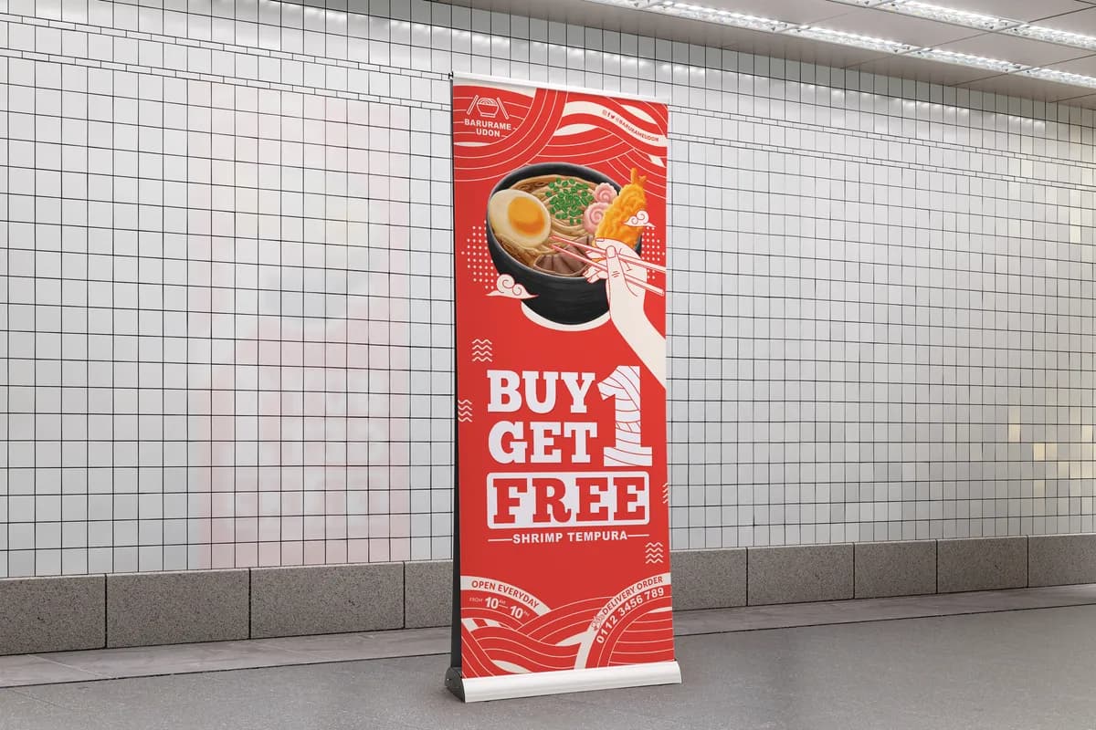 Double Sided Roller Banners