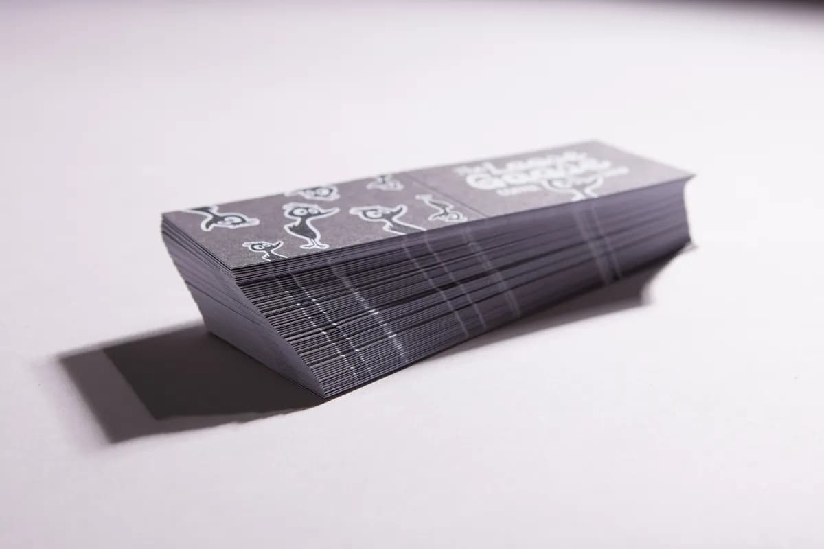 Folded Business Cards 5